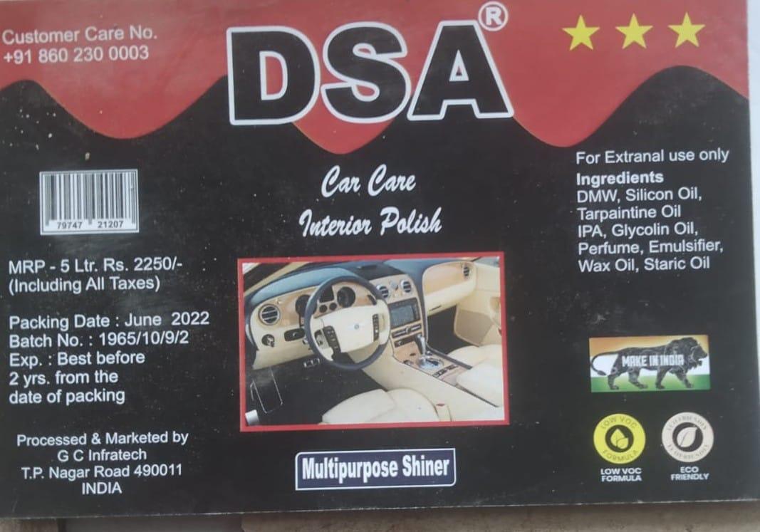 DSA Car Care Interior Polish